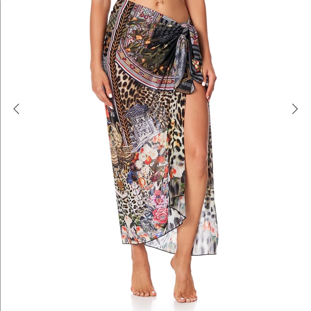 Camilla Long Sarong- Marais at Midnight O/S